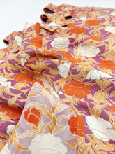 画像をギャラリービューアに読み込む, 変わり草花模様【長丈シュッケニ・丈91㎝】