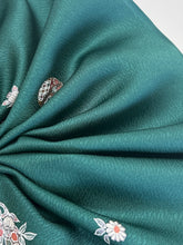 画像をギャラリービューアに読み込む, 天鵞絨色無地に毬模様【ティアード】