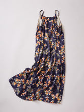 画像をギャラリービューアに読み込む, 萩楓草花模様【サイドギャザーワンピース】