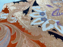 画像をギャラリービューアに読み込む, 菱の唐草花模様(アンティーク)【あずま型 大】上物