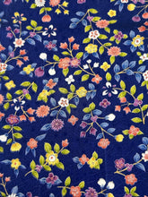 画像をギャラリービューアに読み込む, 小花尽くし地紋に小花尽くし模様【サイドギャザーワンピース】