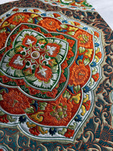 画像をギャラリービューアに読み込む, 花・華唐草模様更紗横錦【あずま型 大】特上