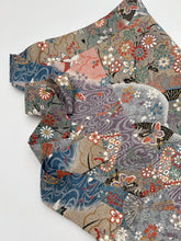 画像をギャラリービューアに読み込む, 膨れ織地に扇模様【シュッケニ】