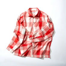 画像をギャラリービューアに読み込む, 二色格子織り模様大島【L】