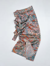 画像をギャラリービューアに読み込む, 橘に雲絵に総紗綾型地紋【長丈シュッケニ・丈91㎝】