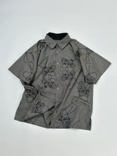 画像をギャラリービューアに読み込む, 新型・9マルキ花文箱模様大島紬【L】