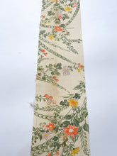 画像をギャラリービューアに読み込む, 筆書き草花模様・アンティーク