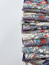 画像をギャラリービューアに読み込む, 花鳥模様の段暈し染【ギャザータイプ】