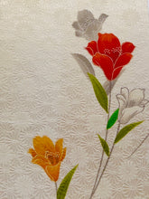 画像をギャラリービューアに読み込む, 小花地紋に花模様