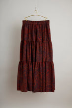 画像をギャラリービューアに読み込む, 縮緬地に更紗模様【ティアード】