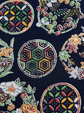 画像をギャラリービューアに読み込む, 鬼しぼ縮緬丸華草模様【ケニベス】②