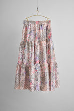 画像をギャラリービューアに読み込む, 波地紋牡丹絵模様【ティアード】