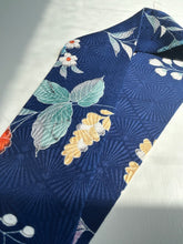 画像をギャラリービューアに読み込む, 変わり菱尽くし地紋に花模様【特短】⚠️キズあり