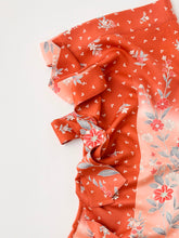 画像をギャラリービューアに読み込む, 紅暈しに草花模様【シュッケニ】