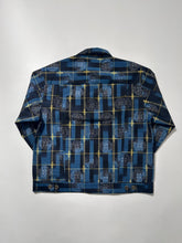 画像をギャラリービューアに読み込む, 絣暈し孔子に華模様紬【ケニジャン】