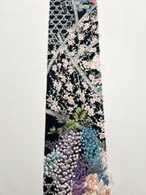 画像をギャラリービューアに読み込む, 波地紋に藤絵模様【長丈シュッケニ】