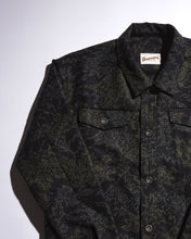 画像をギャラリービューアに読み込む, 唐花に大葉模様