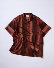 画像をギャラリービューアに読み込む, 縞織り出し手織り節着物【L】アンティーク