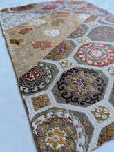 画像をギャラリービューアに読み込む, 蜀江華模様に花菱唐草花模様【あずま型 中】上物