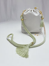 画像をギャラリービューアに読み込む, 灰黄緑色【ケニ巾着】