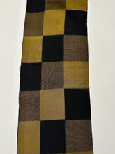 画像をギャラリービューアに読み込む, 菜種油色の格子模様の大島【L】