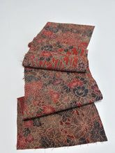 画像をギャラリービューアに読み込む, 鬼しぼ縮緬草花模様【サイドギャザーワンピース】