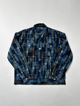 画像をギャラリービューアに読み込む, 絣暈し孔子に華模様紬【ケニジャン】