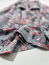 画像をギャラリービューアに読み込む, 縮緬地に辻ヶ花模様【六つ釦】