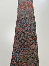 画像をギャラリービューアに読み込む, 縮緬地に花扇にきりばめ更紗模様【S】