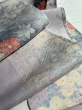 画像をギャラリービューアに読み込む, 花束に牡丹桔梗暈し模様【長】