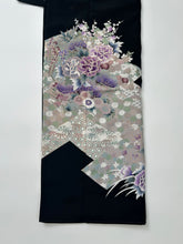 画像をギャラリービューアに読み込む, 【予約品】銀駒刺繍の草花模様【フォーマルシュッケニ】