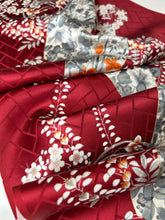 画像をギャラリービューアに読み込む, 【長】桧垣地紋に閉じ扇総華模様