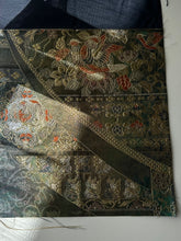画像をギャラリービューアに読み込む, 【あずま型 中】花鳥唐草模様・引箔