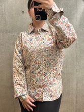 画像をギャラリービューアに読み込む, 斑点地紋に花鳥模様(ビンテージ)【S】