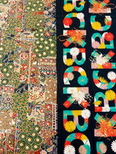 画像をギャラリービューアに読み込む, 鬼しぼ縮緬花模様・大【KBCコラボバッグ】