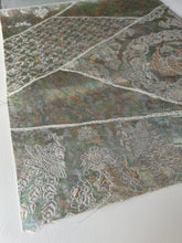 画像をギャラリービューアに読み込む, 【あずま型 中】花鳥模様・西陣引箔・金銀糸