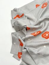 画像をギャラリービューアに読み込む, 七宝地紋に絞り絵【シュッケニ】