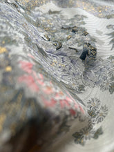 画像をギャラリービューアに読み込む, 千總小紋花車模様・金彩【ギャザートート】②