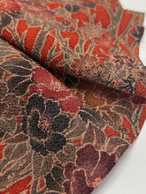 画像をギャラリービューアに読み込む, 鬼しぼ縮緬草花模様【サイドギャザーワンピース】