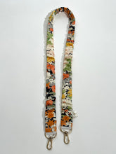 画像をギャラリービューアに読み込む, ①牡丹椿楓花尽くし模様斑点地紋【ショルダー単品】