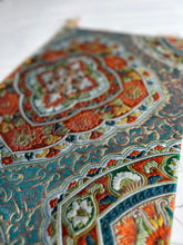 画像をギャラリービューアに読み込む, 花・華唐草模様更紗横錦【あずま型 大】特上