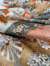 画像をギャラリービューアに読み込む, 【長】手描き源氏車花模様