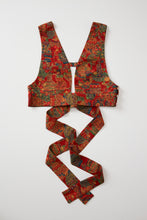 画像をギャラリービューアに読み込む, 華壺に松絵の地紋模様