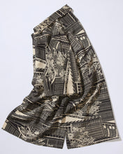 画像をギャラリービューアに読み込む, 軒先花家屋模様【L】ビンテージ