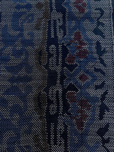 画像をギャラリービューアに読み込む, 縞に唐草模様織り出し本場泥大島紬【S】