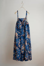 画像をギャラリービューアに読み込む, 膨れ織り地に鳳凰鹿子ヱ霧花模様【サイドギャザーワンピース】