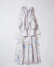 画像をギャラリービューアに読み込む, 抽象扇橘地紋に貝箱模様【六つ釦】