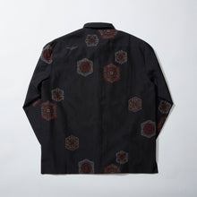 画像をギャラリービューアに読み込む, 飛び柄の花模様大島【L】