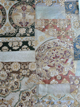 画像をギャラリービューアに読み込む, 唐織・鳥獣花唐草模様金糸【あずま型 中】特上