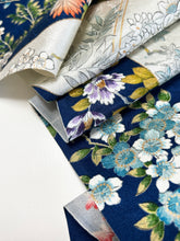 画像をギャラリービューアに読み込む, 枝葉地紋に四季草花模様【ティアード】